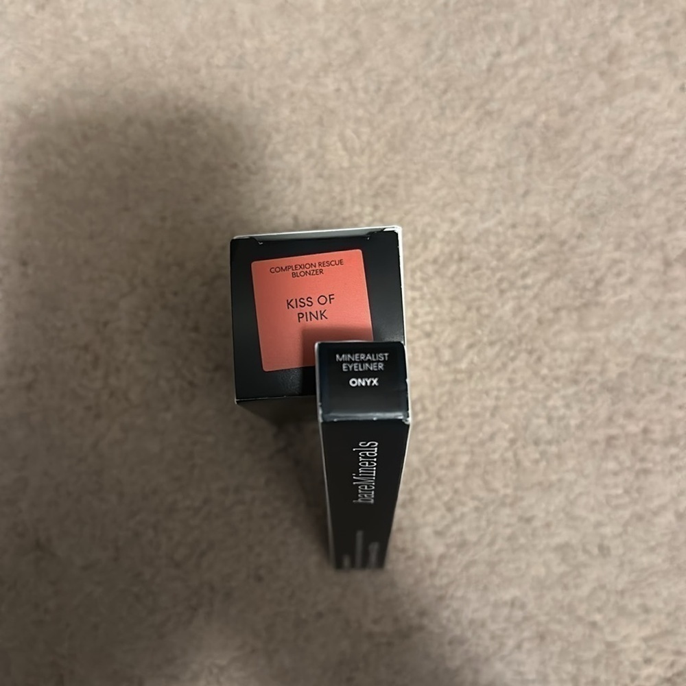NEW Bare Minerals Mineralist Lasting Eyeliner & Complexion Rescue Bronzer Blush - Picture 2 of 2